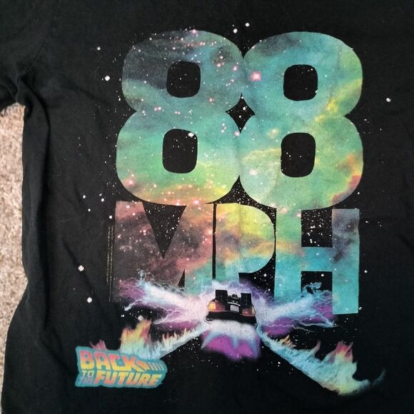 American Classics Men's Back to The Future 88 MPH Tshirt Size Small - Picture 2 of 6